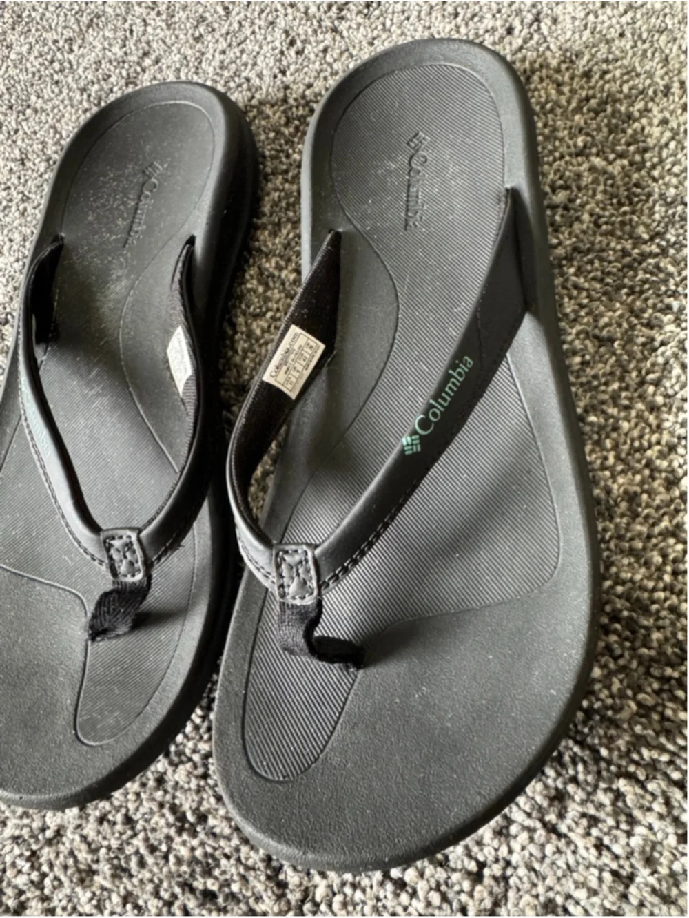 Women's Columbia Black Sandals Size 11